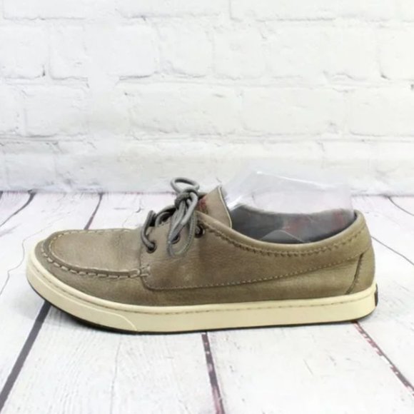 L.L. Bean Shoes - LL Bean Brown Leather Deck Dock Moccasins Loafers Boat Shoes Size 8